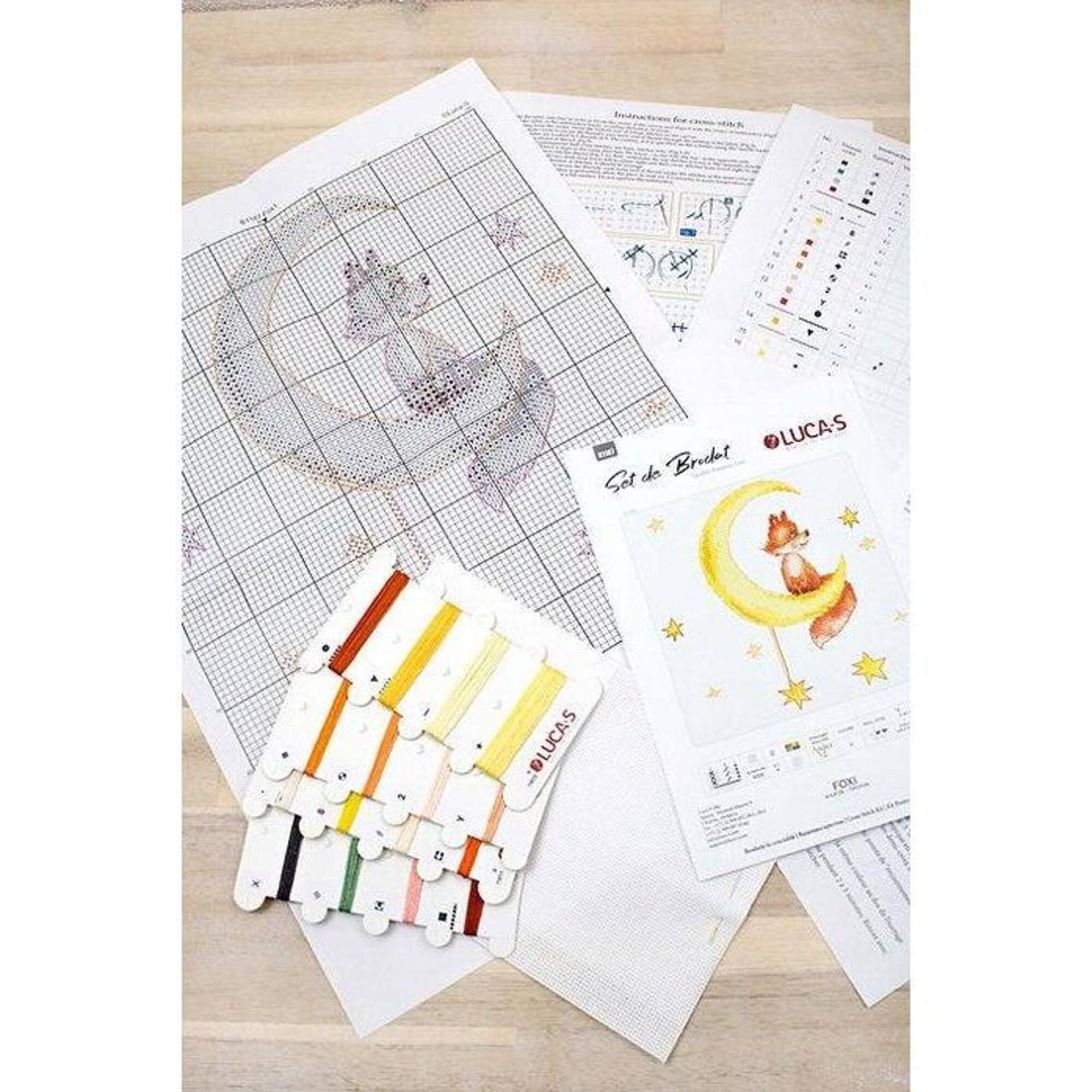 Luca-s Fox Counted Cross Stitch Kit